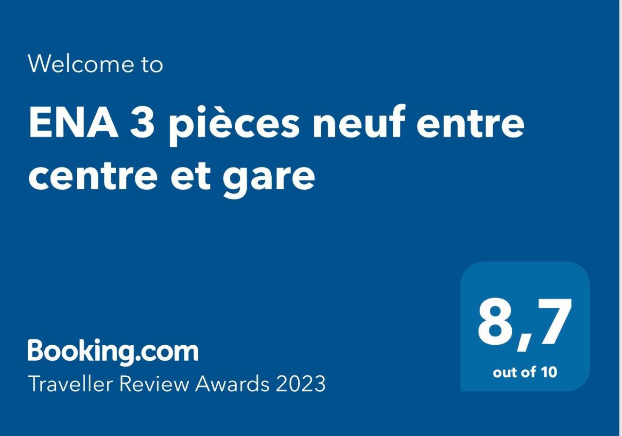 Ena 3 Pieces Neuf Entre Centre Et Gare Estrasburgo Exterior foto